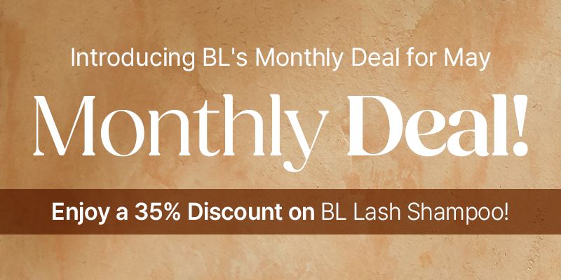 [Notice] May Monthly Deal on Lash Shampoo