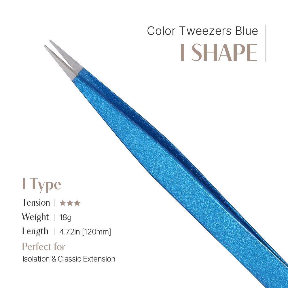 Color Tweezer - Blue (I shape)