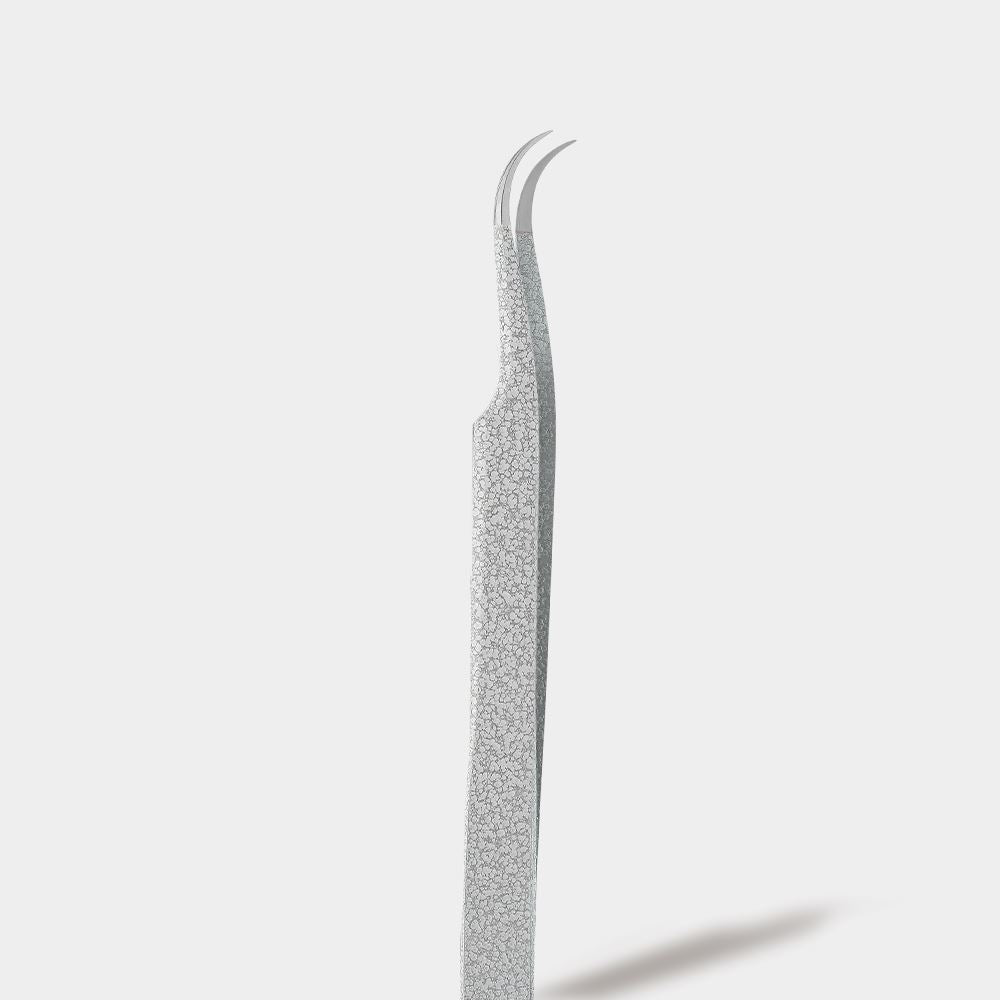 Color Tweezer - Stone Grey (S shape)