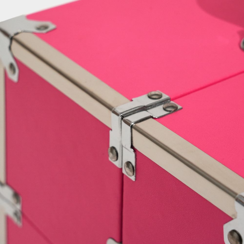 Hot Pink Beauty Case