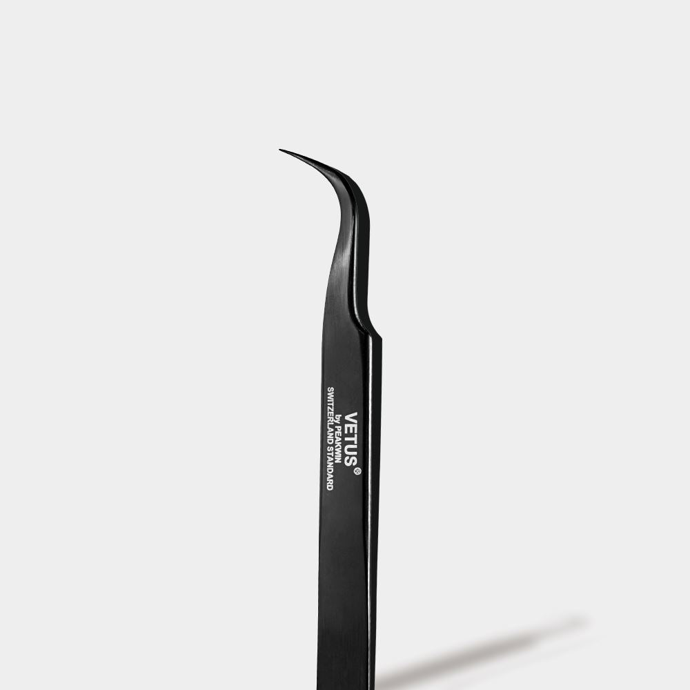 Metallic Tweezers - MCS-15 (S shape)