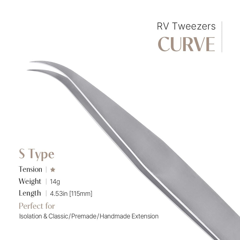 RV Tweezers - Curve (S shape)