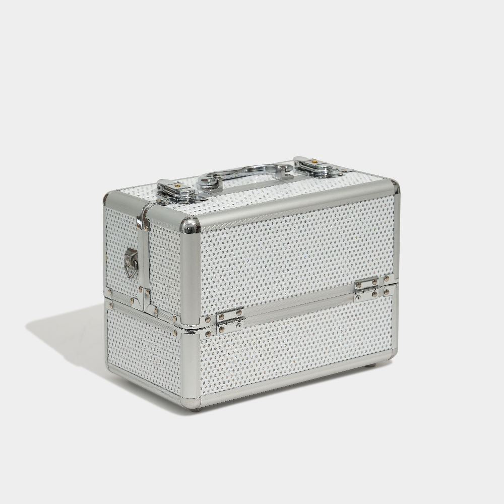 Beauty Aluminium Makeup Case Silver Beauty Case