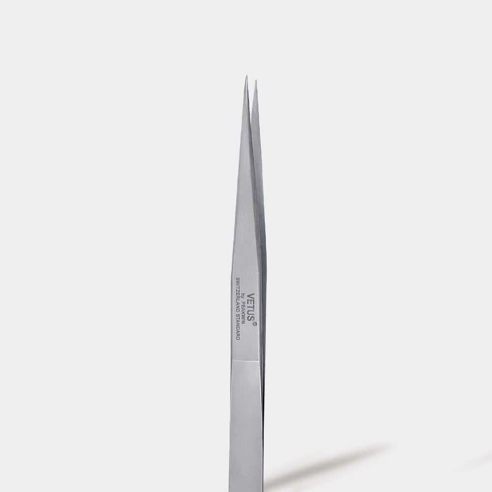 Vetus Silver Tweezers (Straight) - OO-SA (I shape)