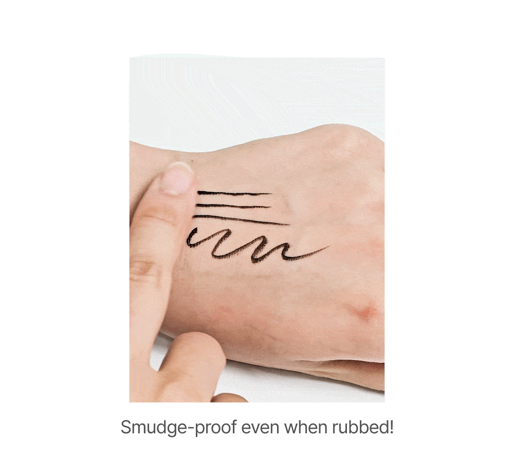 Delineador líquido visible