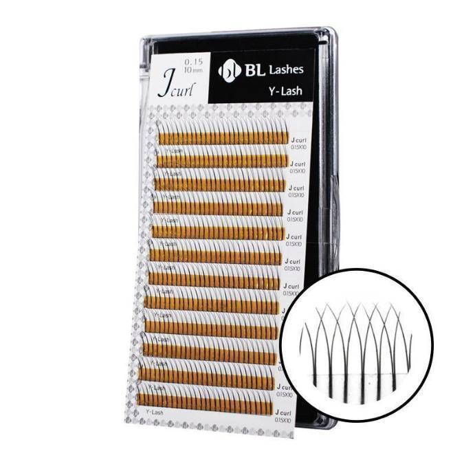 Blink BL Lashes Y Lash Extensions (2D) 0.15