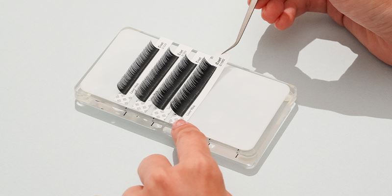 How to use Silicone Work Pad for Lash Extension