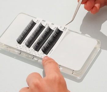 How to use Silicone Work Pad for Lash Extension