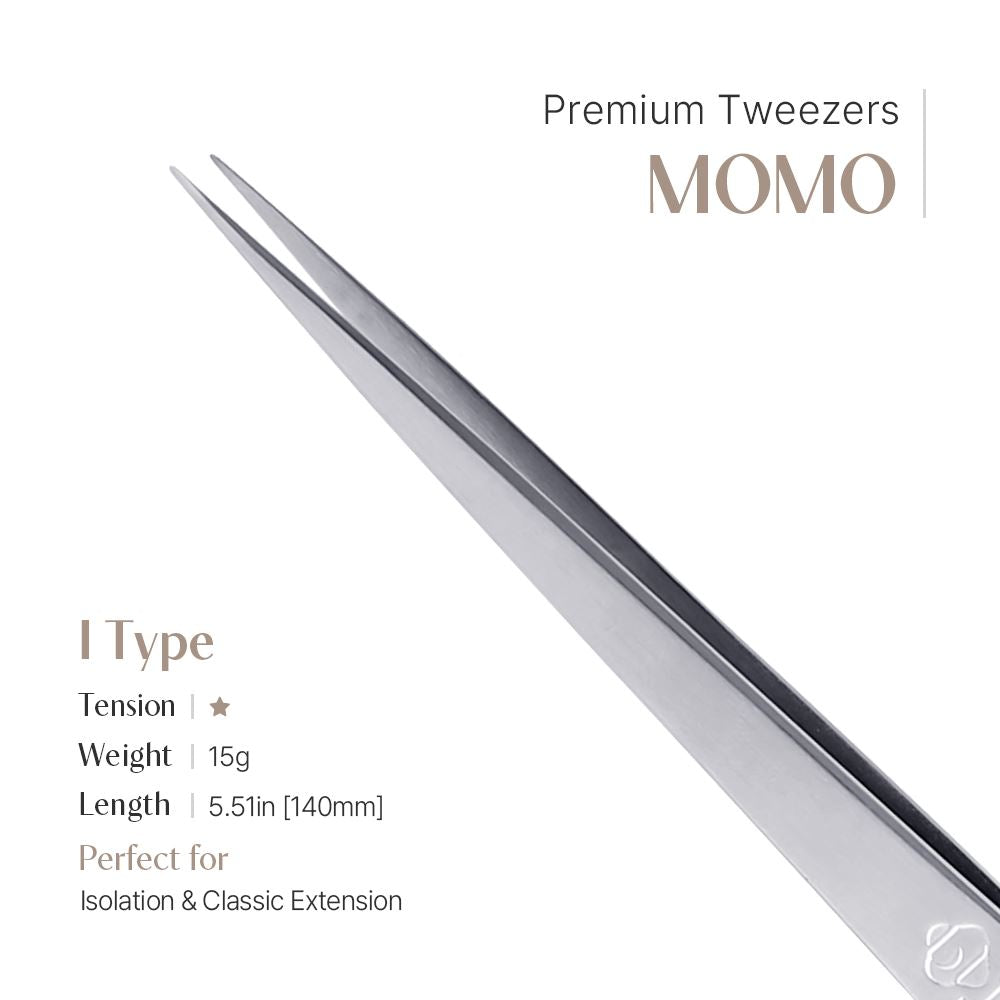 Premium Tweezers - Momo (I shape)