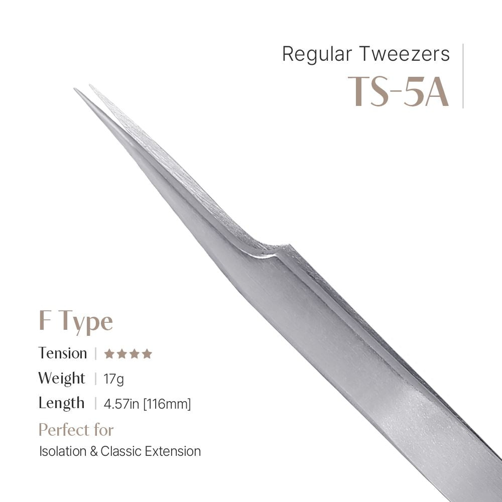 Regular Tweezers - TS-5A (F shape)