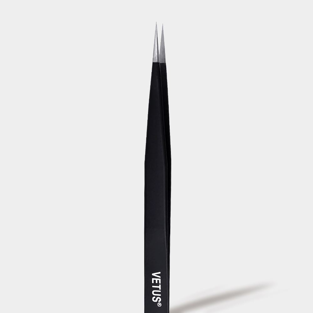 Black Vetus Tweezer - ESD-12 (I shape)