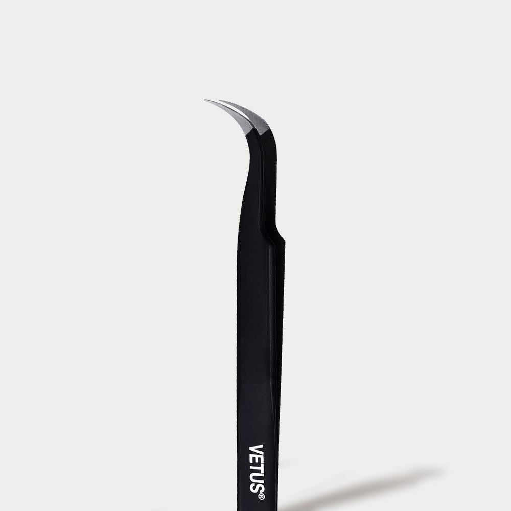 Black Vetus Tweezer - ESD-15 (S shape)