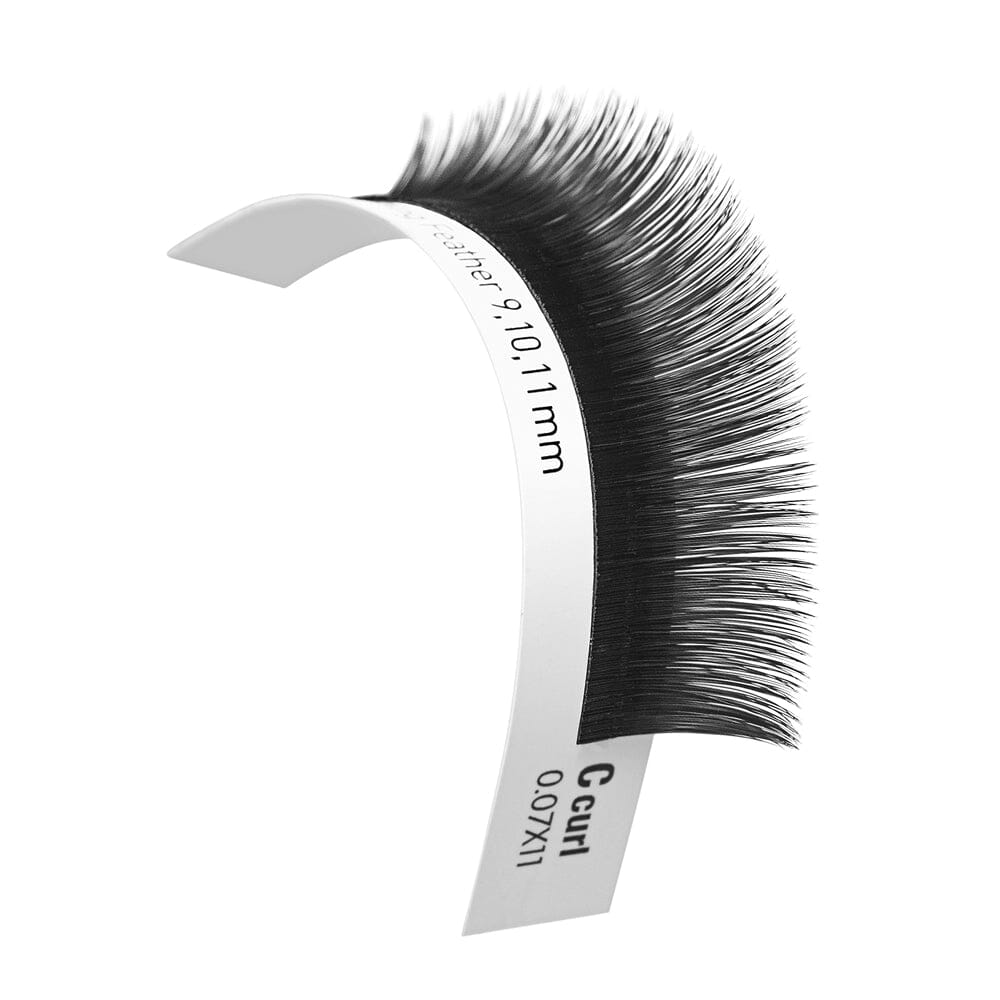 BL Easy Fanning Lash (Feather) 0.03 | Eyelash Extension Supplies