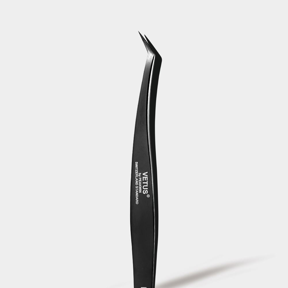 Metallic Tweezers - MCS-19 (L shape)