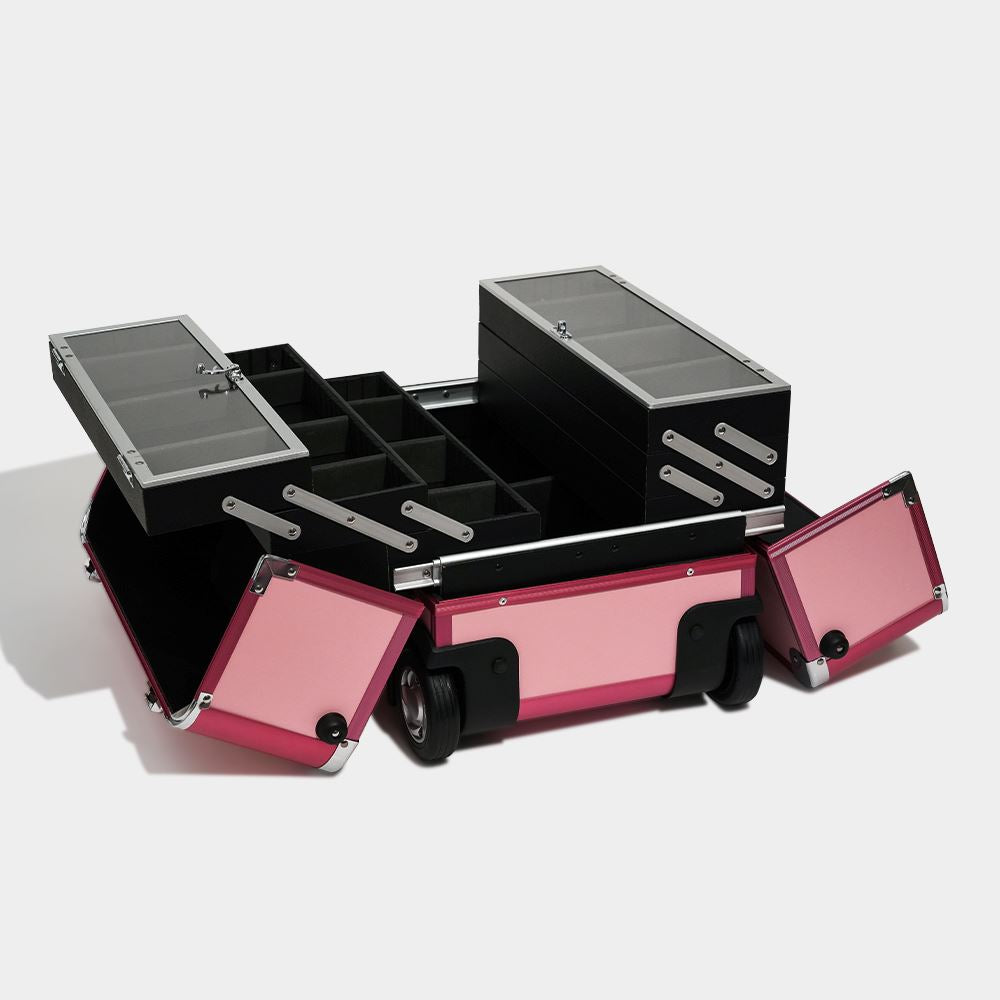 Pink Carry Beauty Case