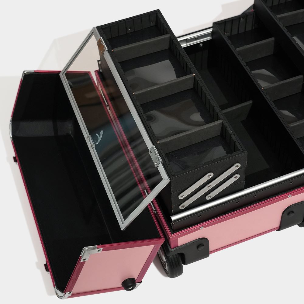 Pink Carry Beauty Case