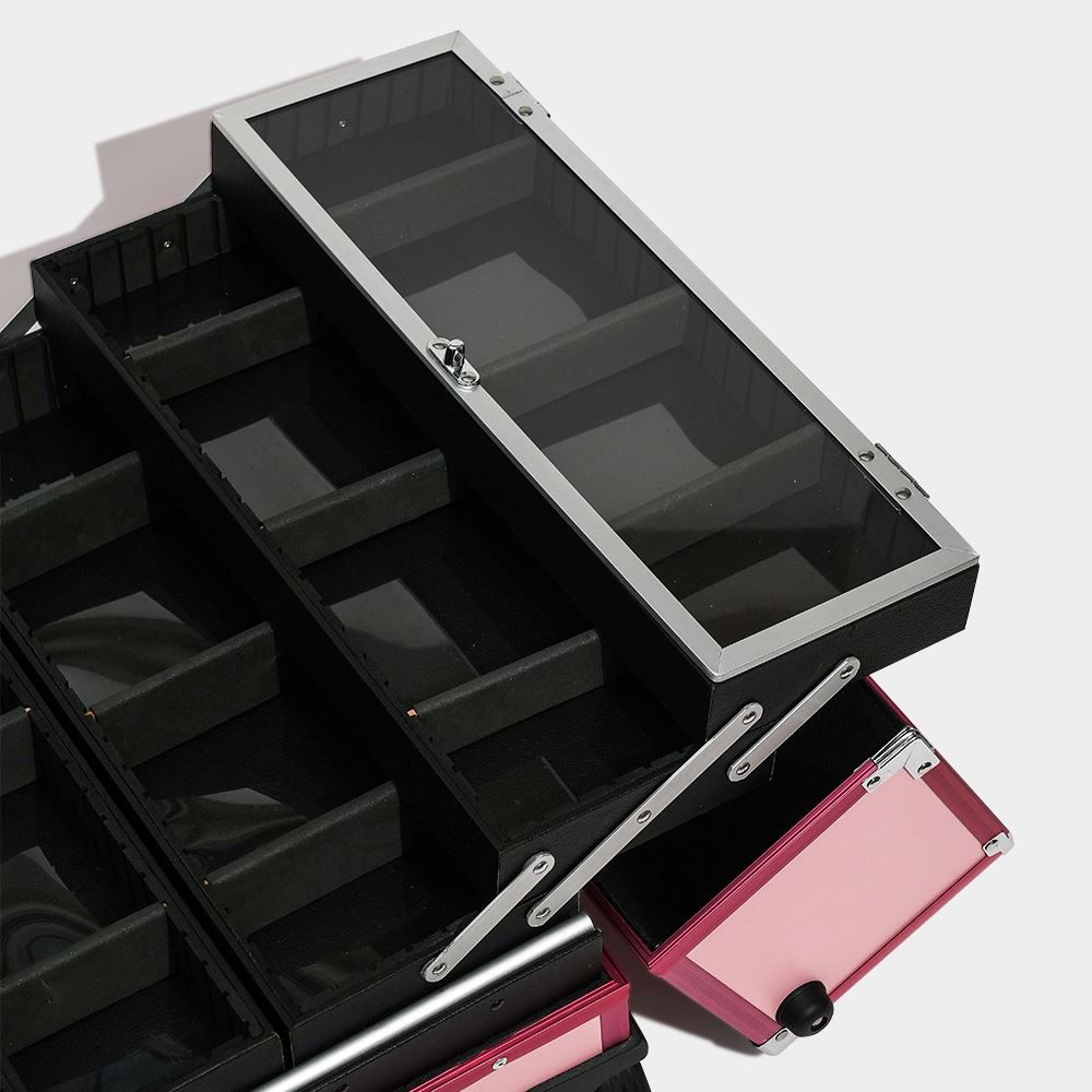 Pink Carry Beauty Case