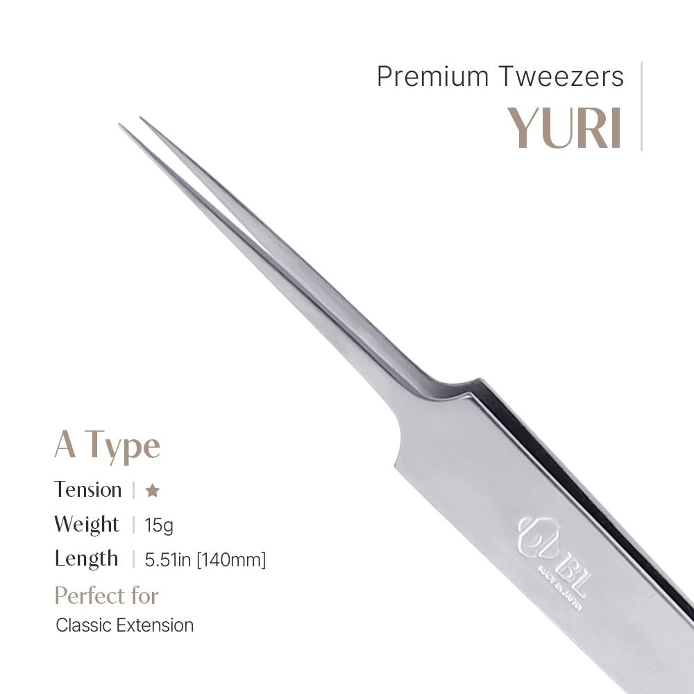 Premium Tweezers - Yuri (A shape)