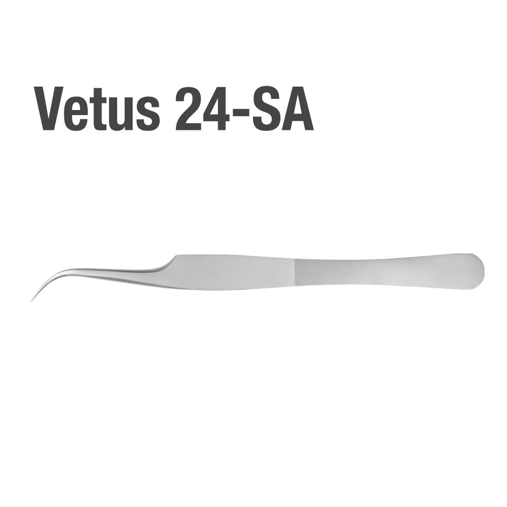 Vetus Silver Tweezers (Curved)