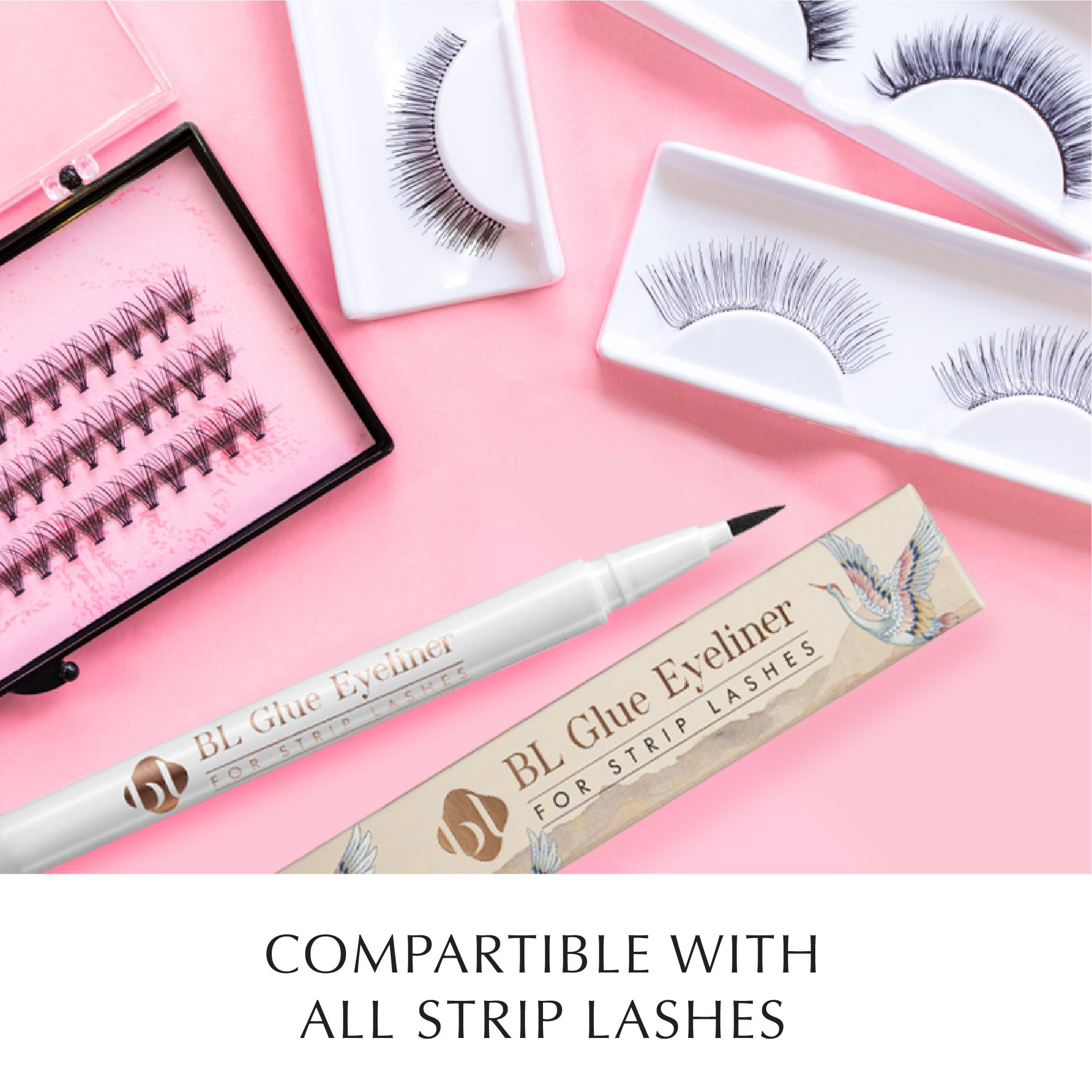 BL Glue Eyeliner - For strip false lash