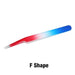 Blink BL Lashes Color Tweezer - Rainbow_lash extension accessories and tools