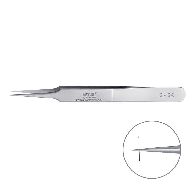 Vetus Silver Tweezers (Straight)