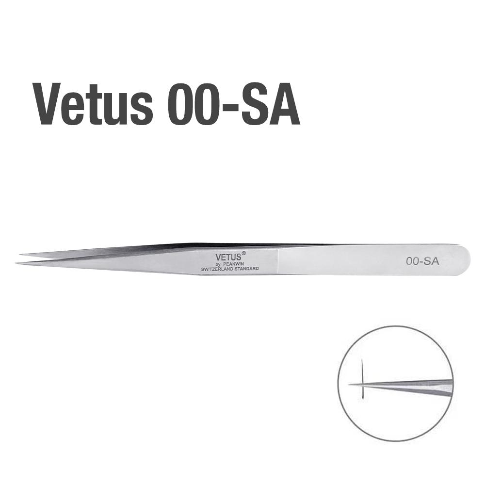 Vetus Silver Tweezers (Straight)