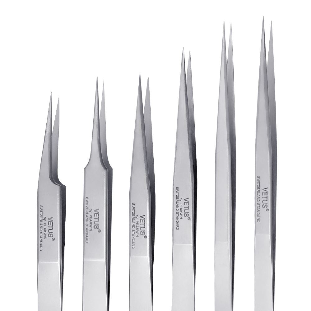 Vetus Silver Tweezers (Straight)