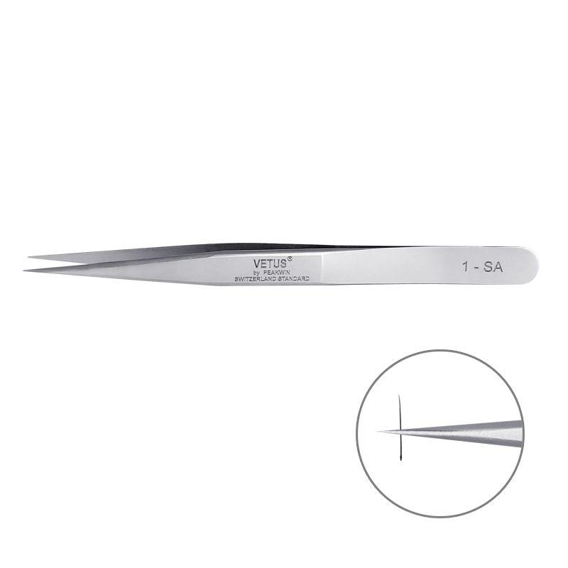 Vetus Silver Tweezers (Straight)